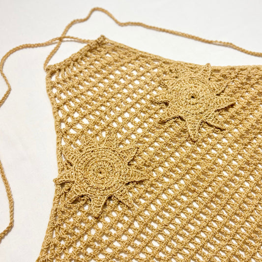 SUN HALTER TOP