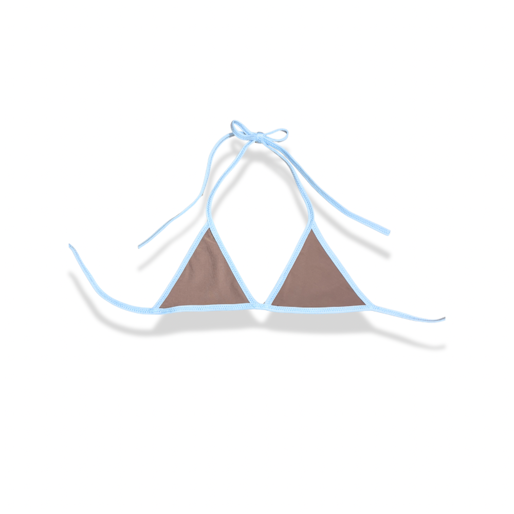 TRIANGLE BIKINI MOCCA