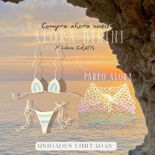 ALORA BIKINI + PAREO ALORA