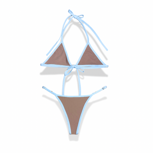 TRIANGLE BIKINI MOCCA